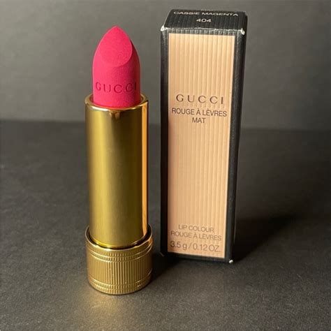 gucci cassie magenta lipstick|Gucci matte lip balm.